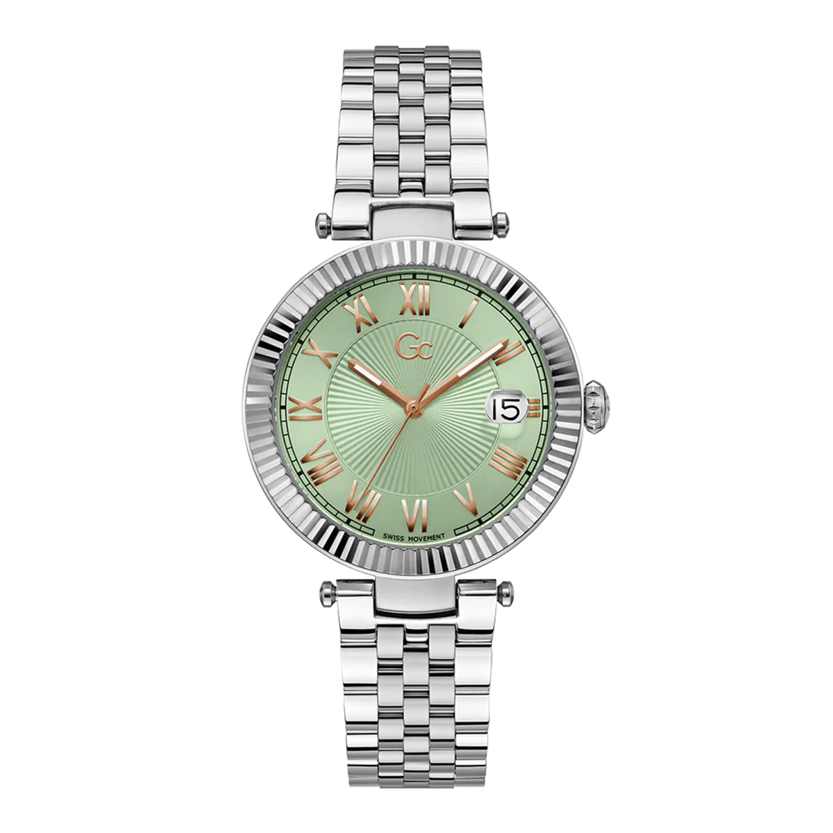 MONTRE GC FEMME SIMPLE ACIER